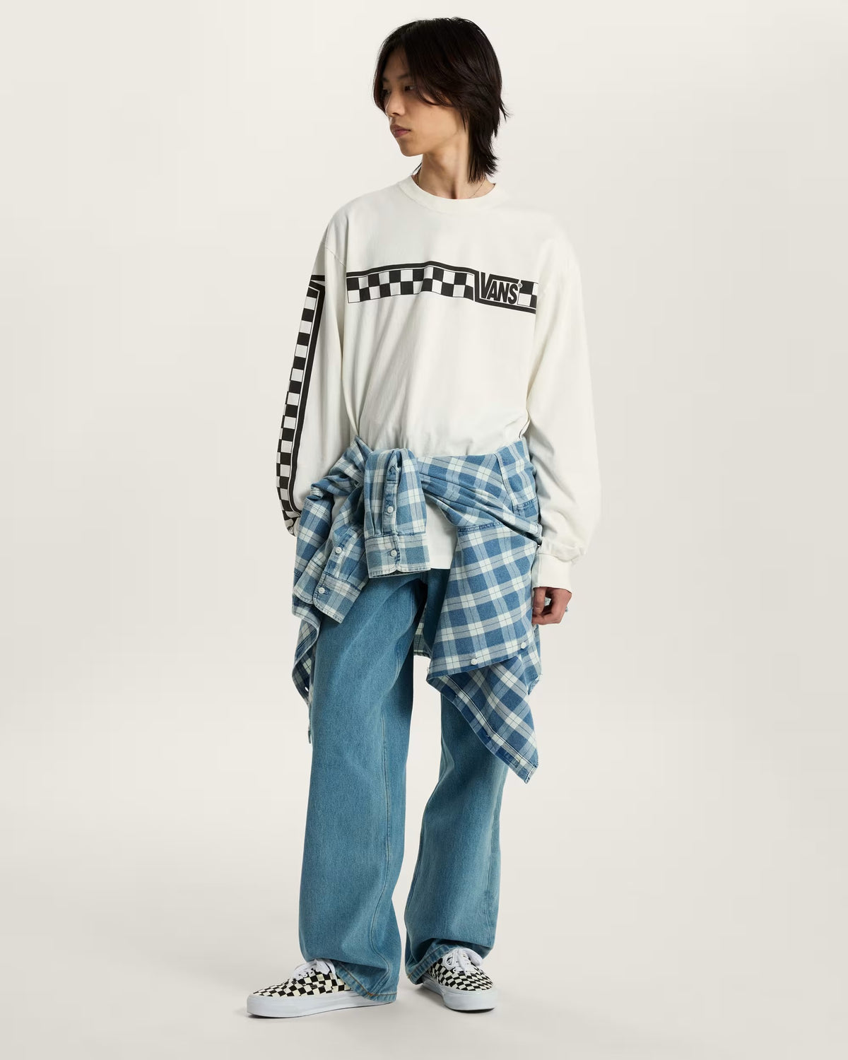 JEANS CHECK-5 LOOSE