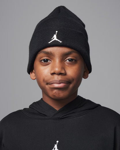CUFFIA RAGAZZO JORDAN CUFFED BEANIE – NERO