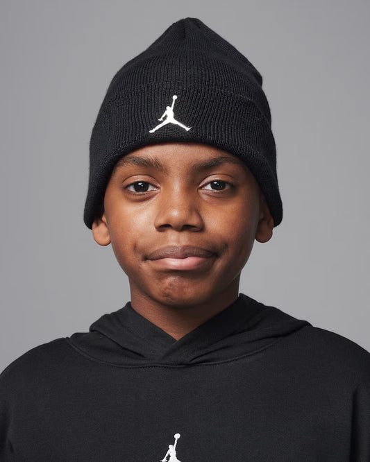 CUFFIA RAGAZZO JORDAN CUFFED BEANIE – NERO