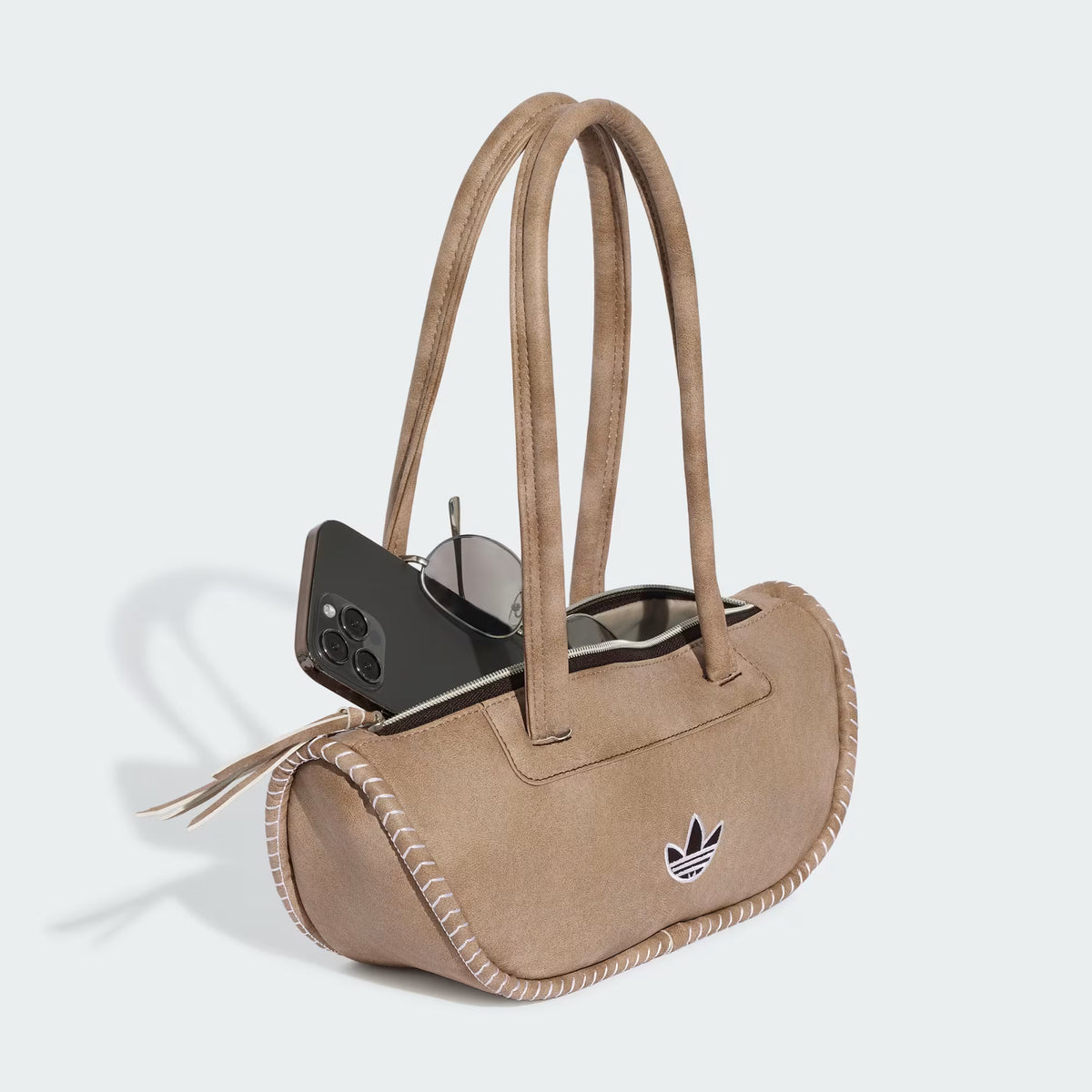 BORSA A BAULETTO ADIDAS BOWLING – MARRONE - foto 4