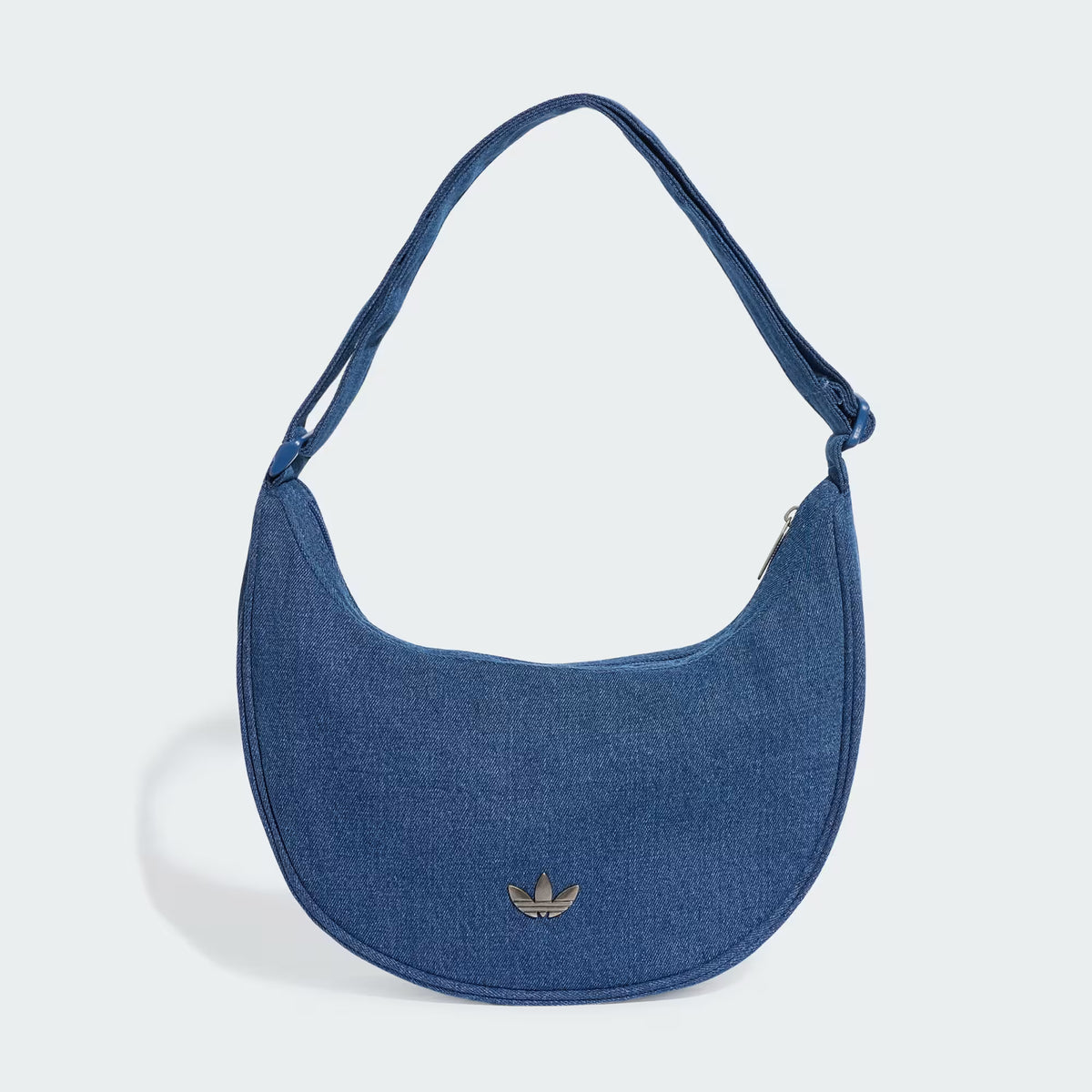 BORSA A MEZZALUNA ADIDAS ADICOLOR DENIM – BLU
