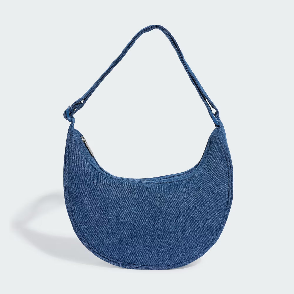 BORSA A MEZZALUNA ADIDAS ADICOLOR DENIM – BLU - foto 2