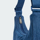 BORSA A MEZZALUNA ADIDAS ADICOLOR DENIM – BLU - foto 6