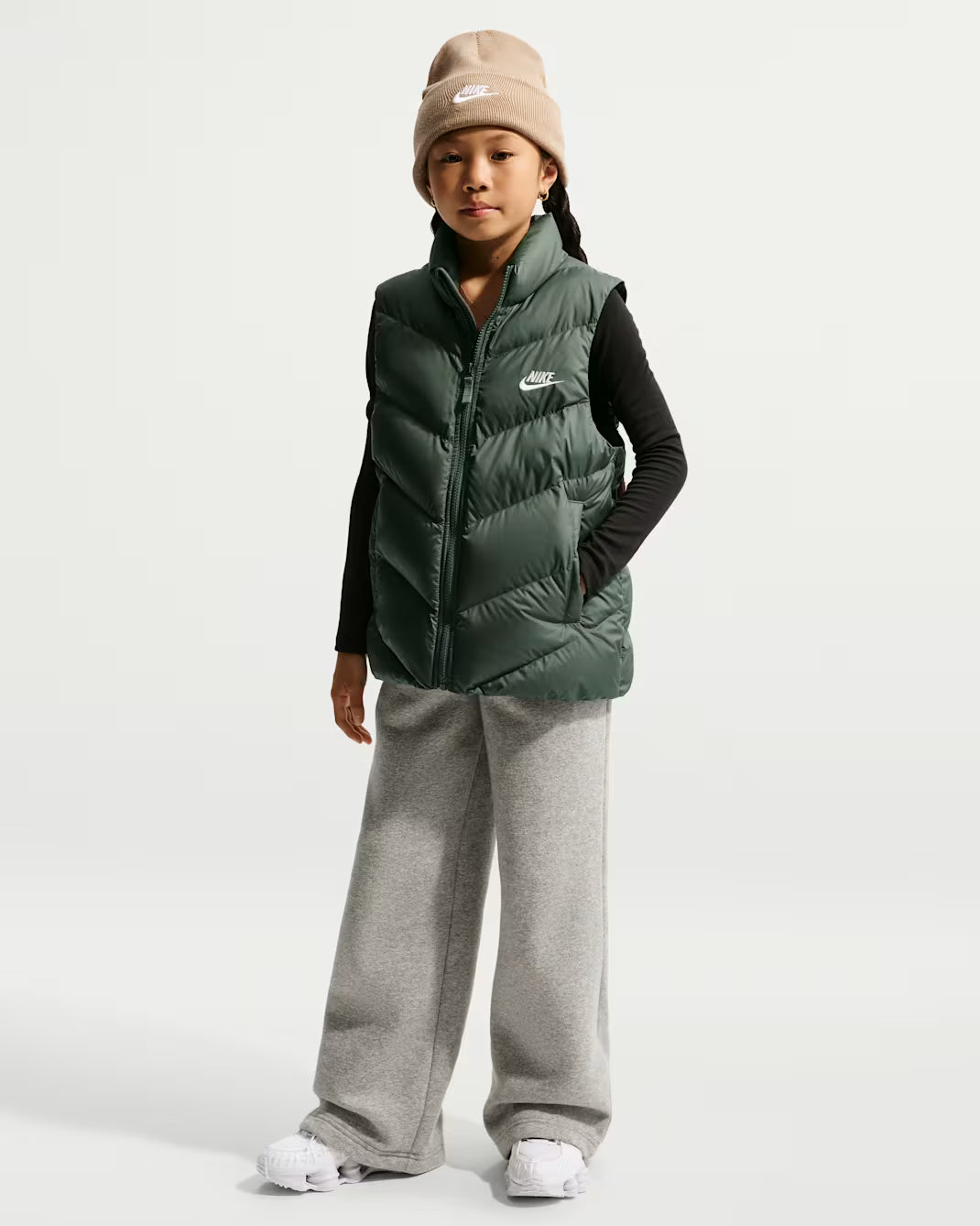 SMANICATO RAGAZZO NIKE THERMA-FIT ALL DAY PLAY – VERDE