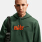 FELPA UOMO NIKE CLUB FLEECE CHENILLE CAPPUCCIO – VERDE