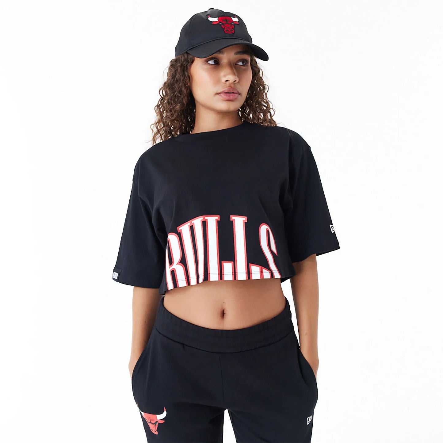 T-SHIRT CHICAGO BULLS NBA CROP