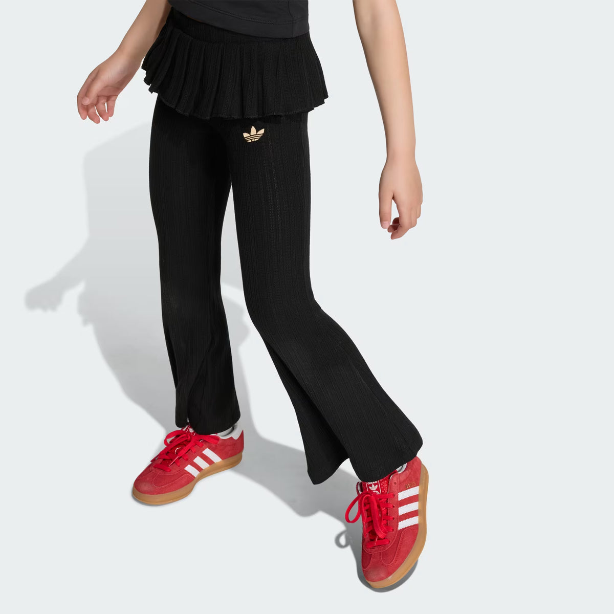COMPLETO BAMBINA ADIDAS T-SHIRT E LEGGINGS – NERO - foto 6