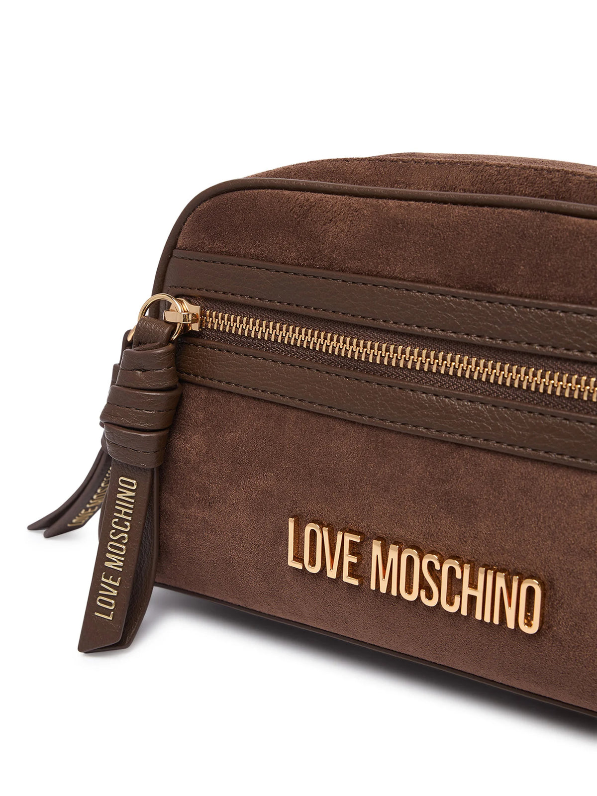 BORSA DONNA LOVE MOSCHINO TRACOLLA ZIP IN VELOUR