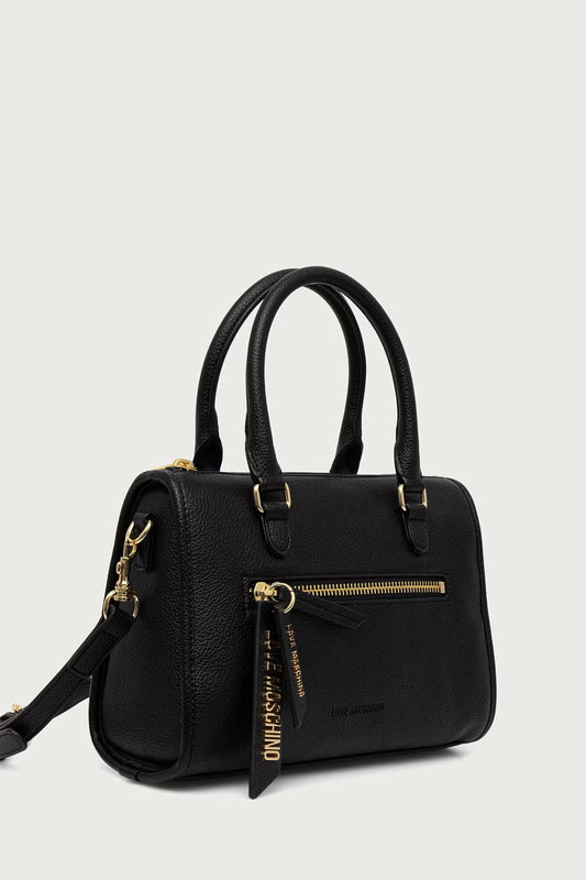 BORSA DONNA LOVE MOSCHINO CROSSBODY CON MANICI – NERO