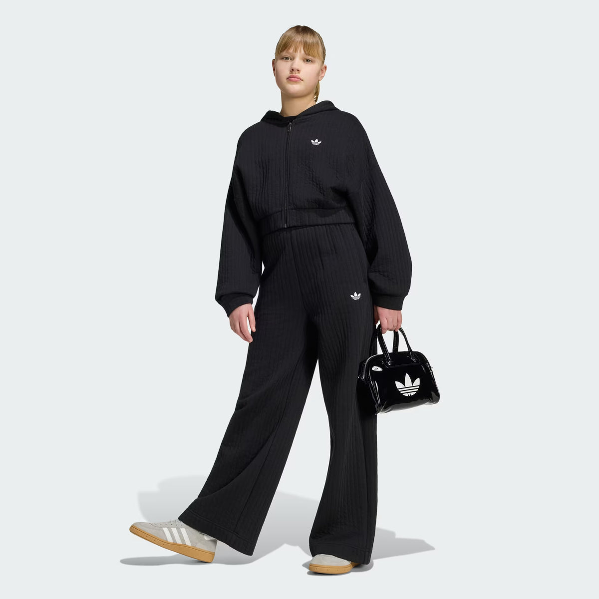 PANTALONI GIRLS PADDED RIB LOOSE