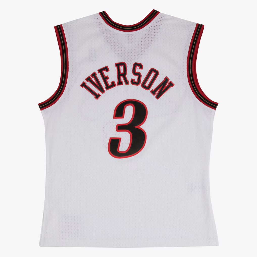 CANOTTA NBA PHILADELPHIA 76ERS 2000-01 ALLEN IVERSON
