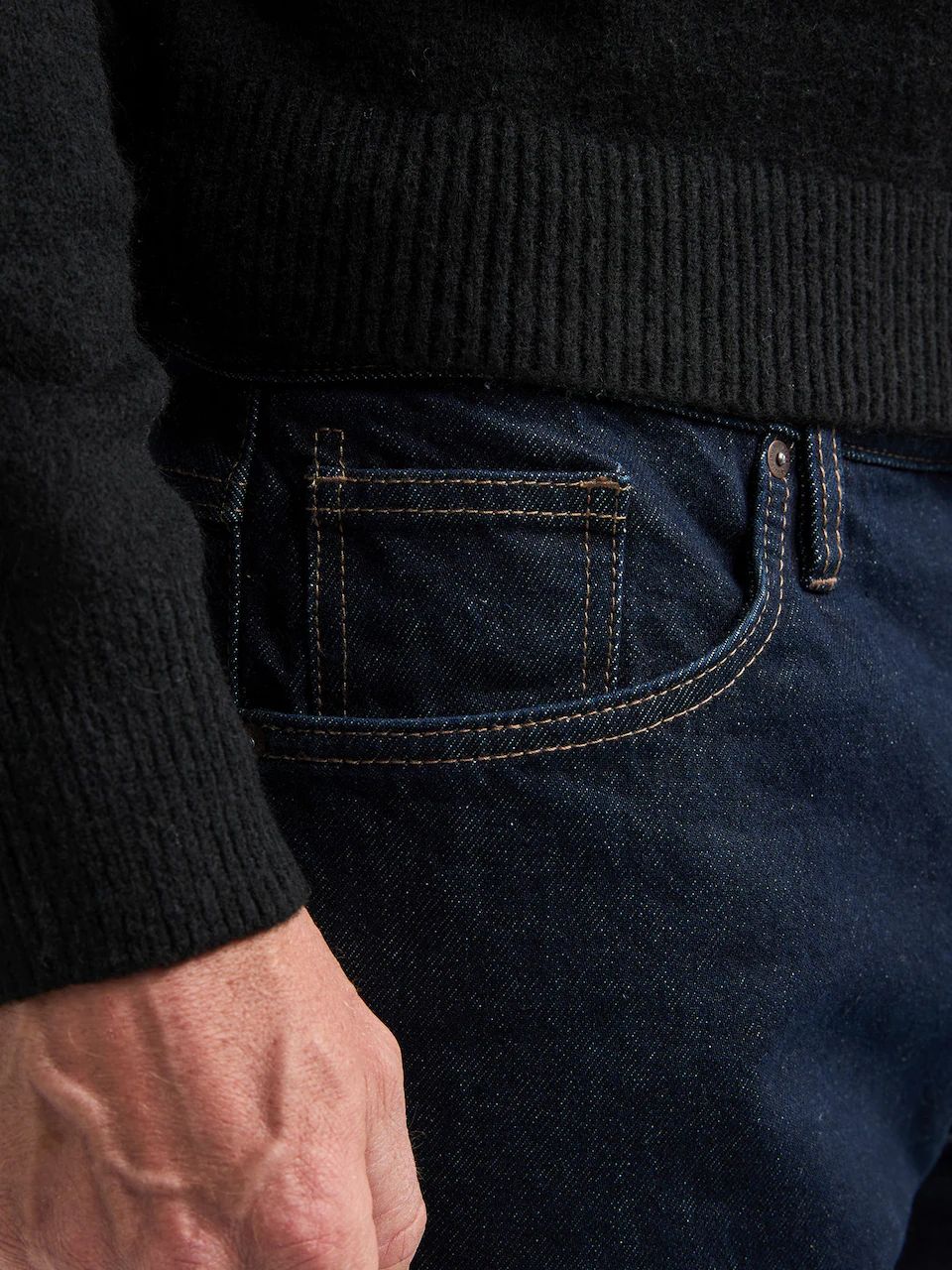 JEANS UOMO PETROL INDUSTRIES IN DENIM ELASTICIZZATO – DARK INDIGO / BLU SCURO