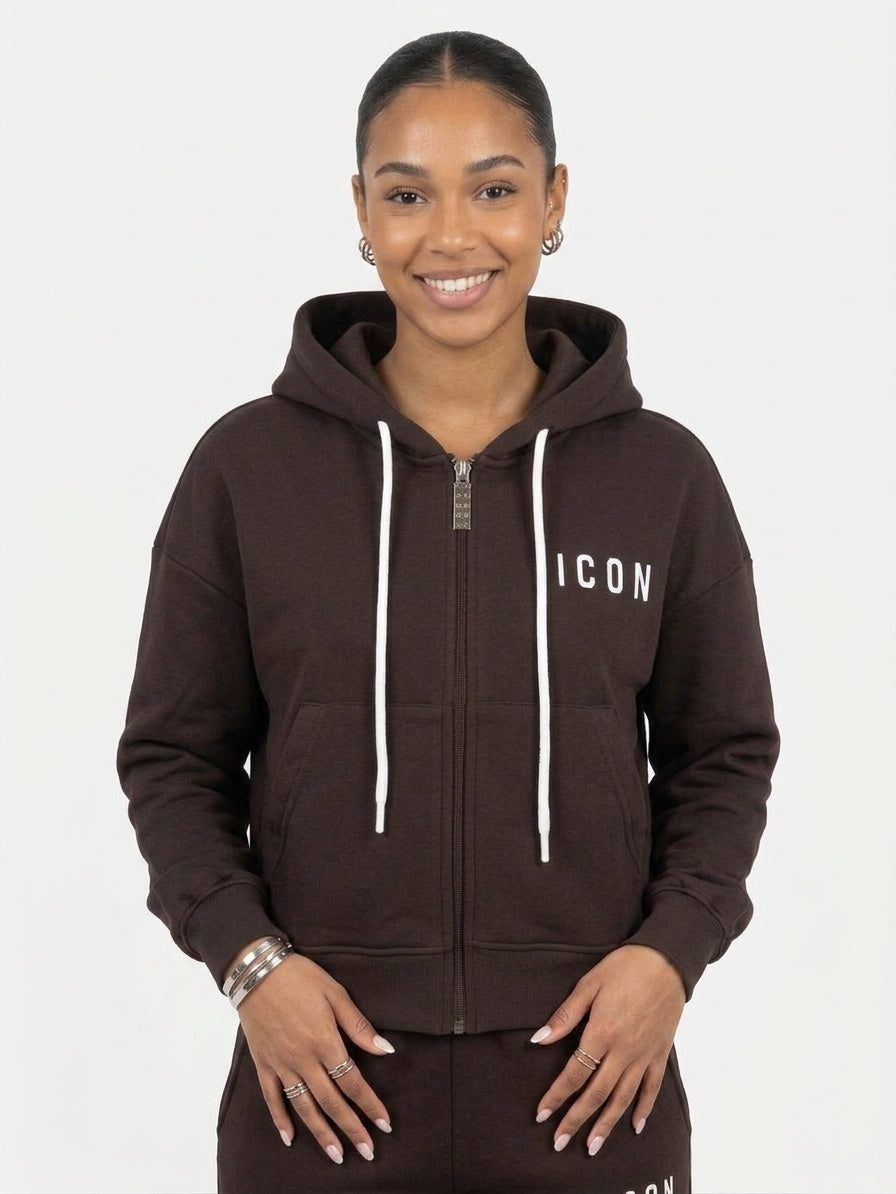 FELPA CROPPED LOGO SMALL FLEECE