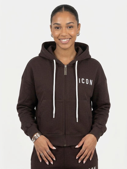 FELPA CROPPED LOGO SMALL FLEECE