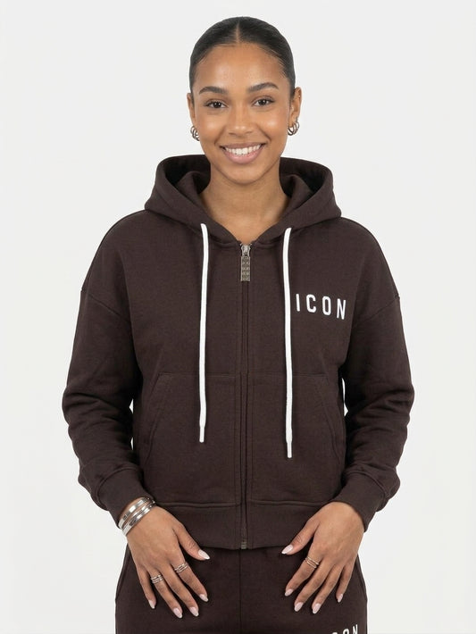 FELPA CROPPED LOGO SMALL FLEECE
