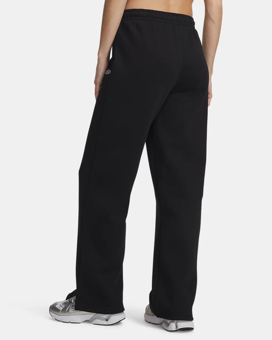 PANTALONI TUTA DONNA UNDER ARMOUR GAMBA DRITTA – NERO