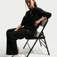 PANTALONI RAGAZZA NIKE STUDIO FLEECE BAGGY – NERO