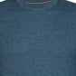 MAGLIA UOMO GIROCOLLO IN COTONE LEGGERO TESTURIZZATO PETROL INDUSTRIES REGULAR FIT – STORM BLUE