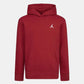 FELPA CON CAPPUCCIO RAGAZZO JORDAN BROOKLYN FLEECE – ROSSO - foto 2