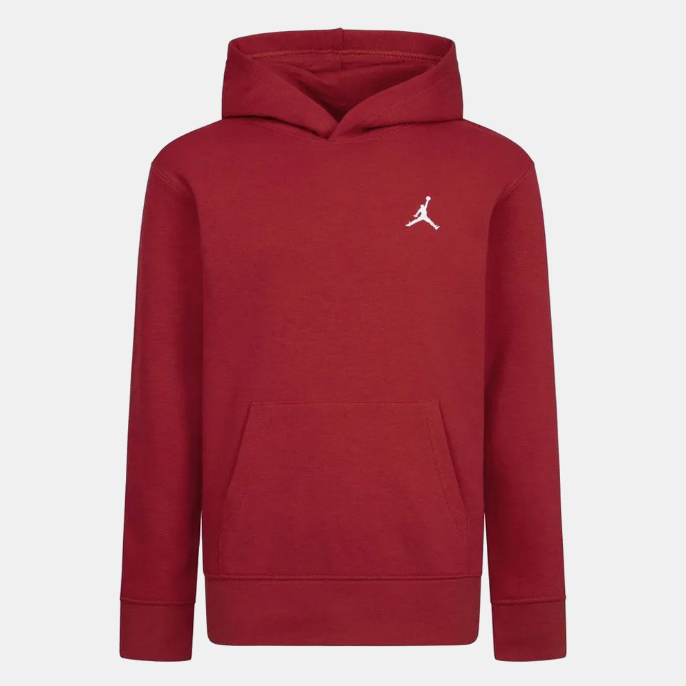 FELPA CON CAPPUCCIO RAGAZZO JORDAN BROOKLYN FLEECE – ROSSO - foto 2