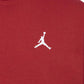 FELPA CON CAPPUCCIO RAGAZZO JORDAN BROOKLYN FLEECE – ROSSO - foto 4