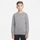FELPA GIROCOLLO JORDAN BROOKLYN FLEECE ESSENTIAL – GRIGIO