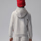 FELPA RAGAZZO JORDAN BROOKLYN FRENCH TERRY FULL ZIP – GRIGIO - foto 3