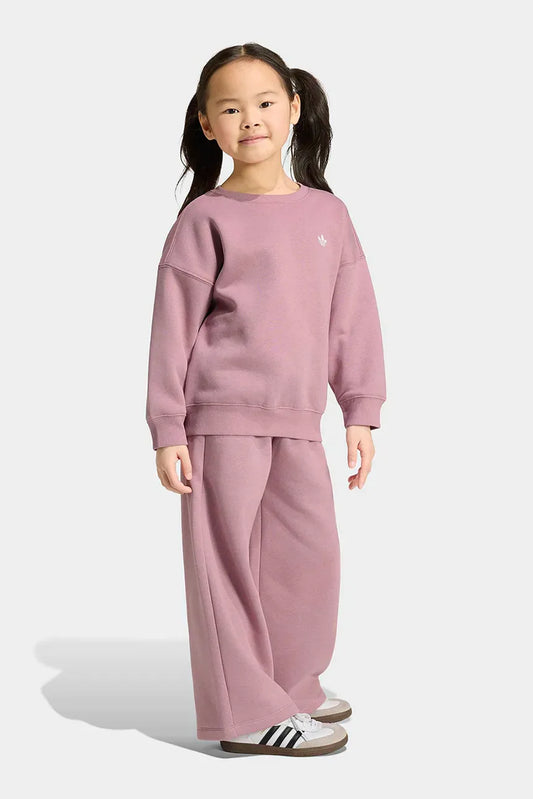 TUTA TODDLER LOOSE CREW TOP&WIDE FLEECE SET