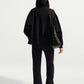 PANTALONI DONNA NIKE STUDIO FLEECE BORDO APERTO – NERO
