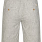 SHORT TWILL CHINO MISTO LINO