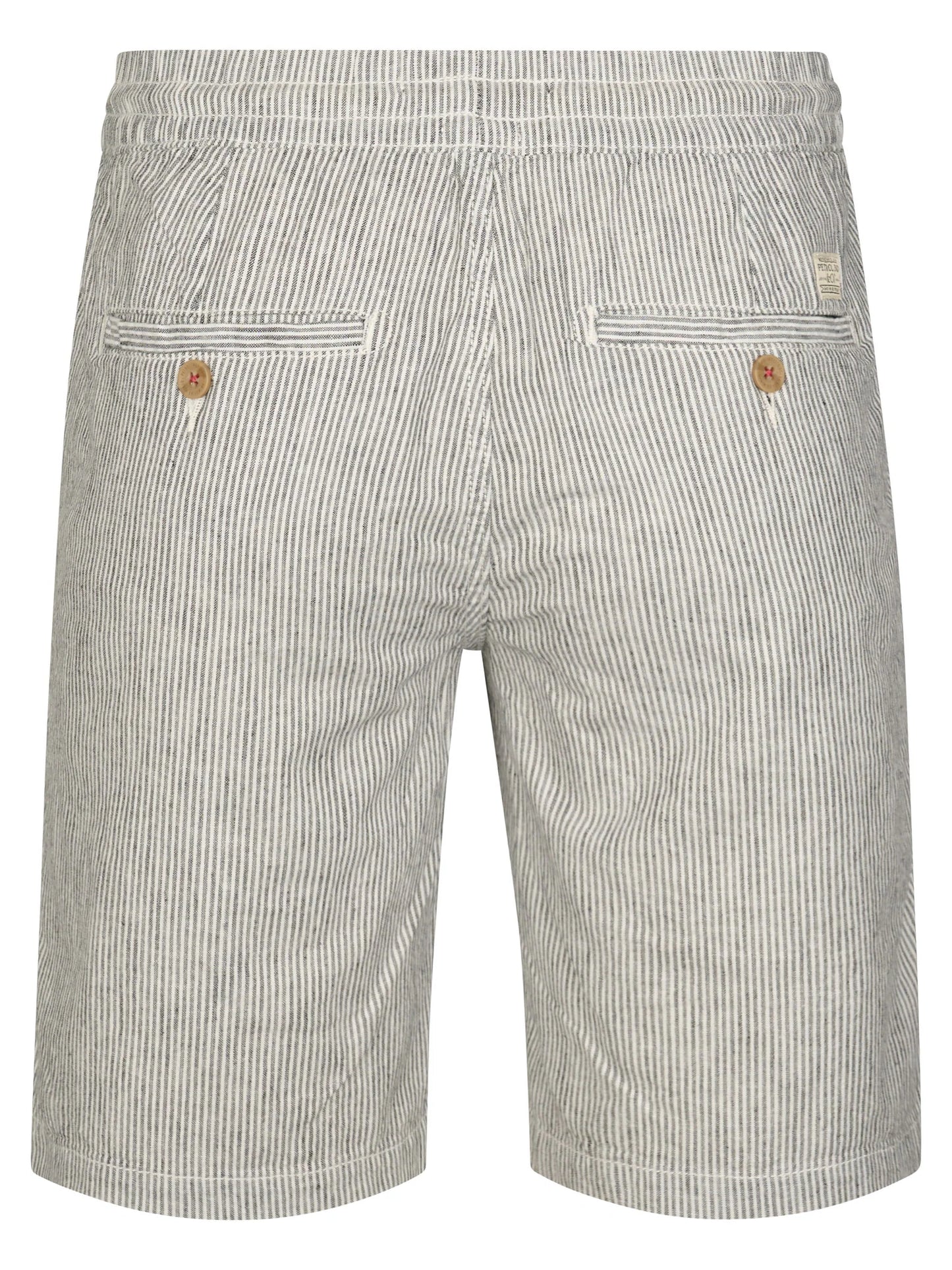SHORT TWILL CHINO MISTO LINO