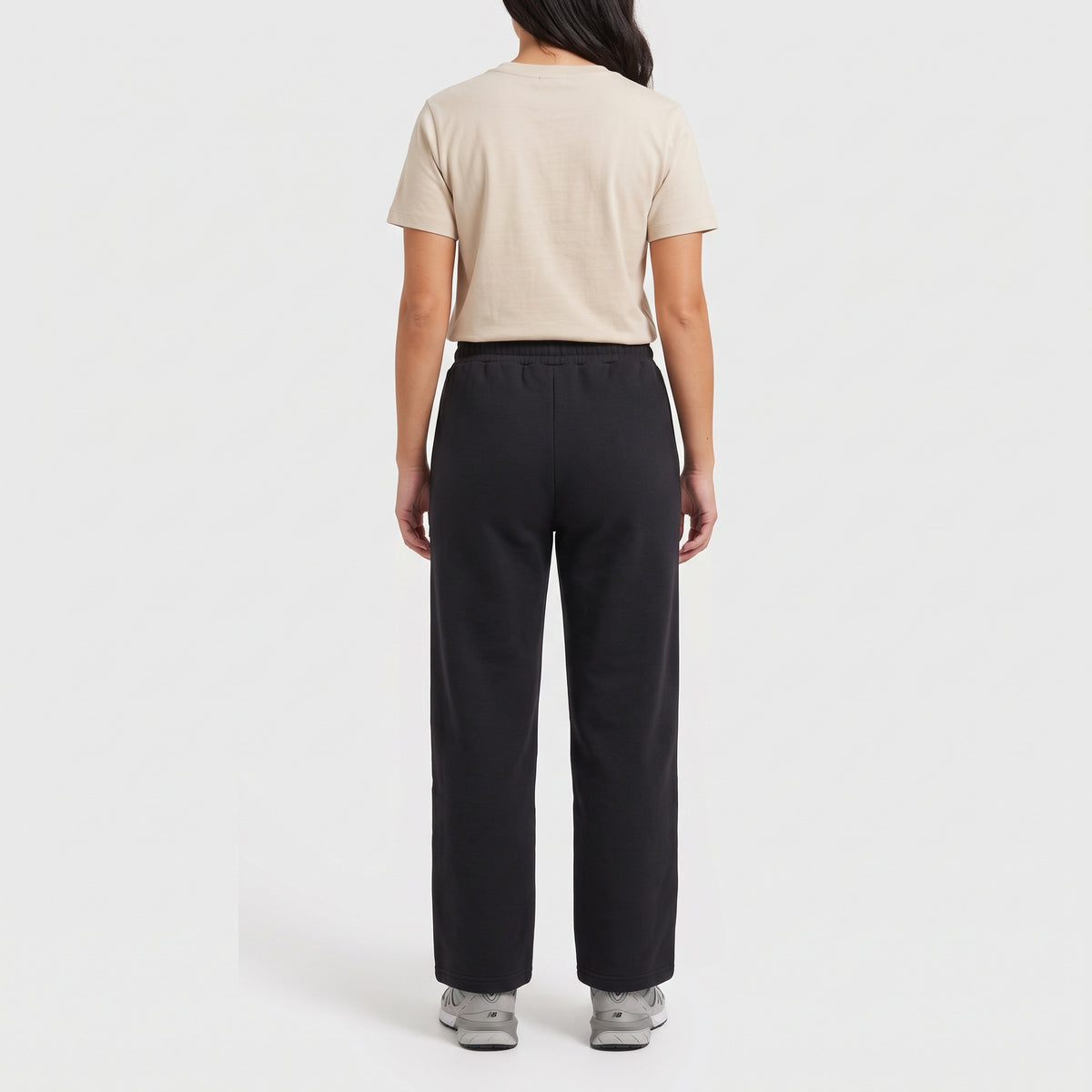 PANTALONE LOGO WIDE-LEG