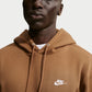 FELPA UOMO NIKE SPORTSWEAR CLUB FLEECE HOODIE – MARRONE