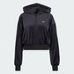 GIACCA CON ZIP DONNA ADIDAS ESSENTIALS VELOUR – NERO - foto 4