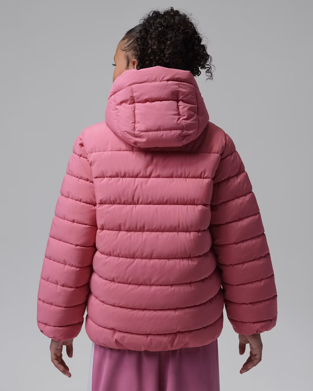 GIUBBOTTO RAGAZZA JORDAN ACTIVE MIDWEIGHT PUFFER – ROSA - foto 2