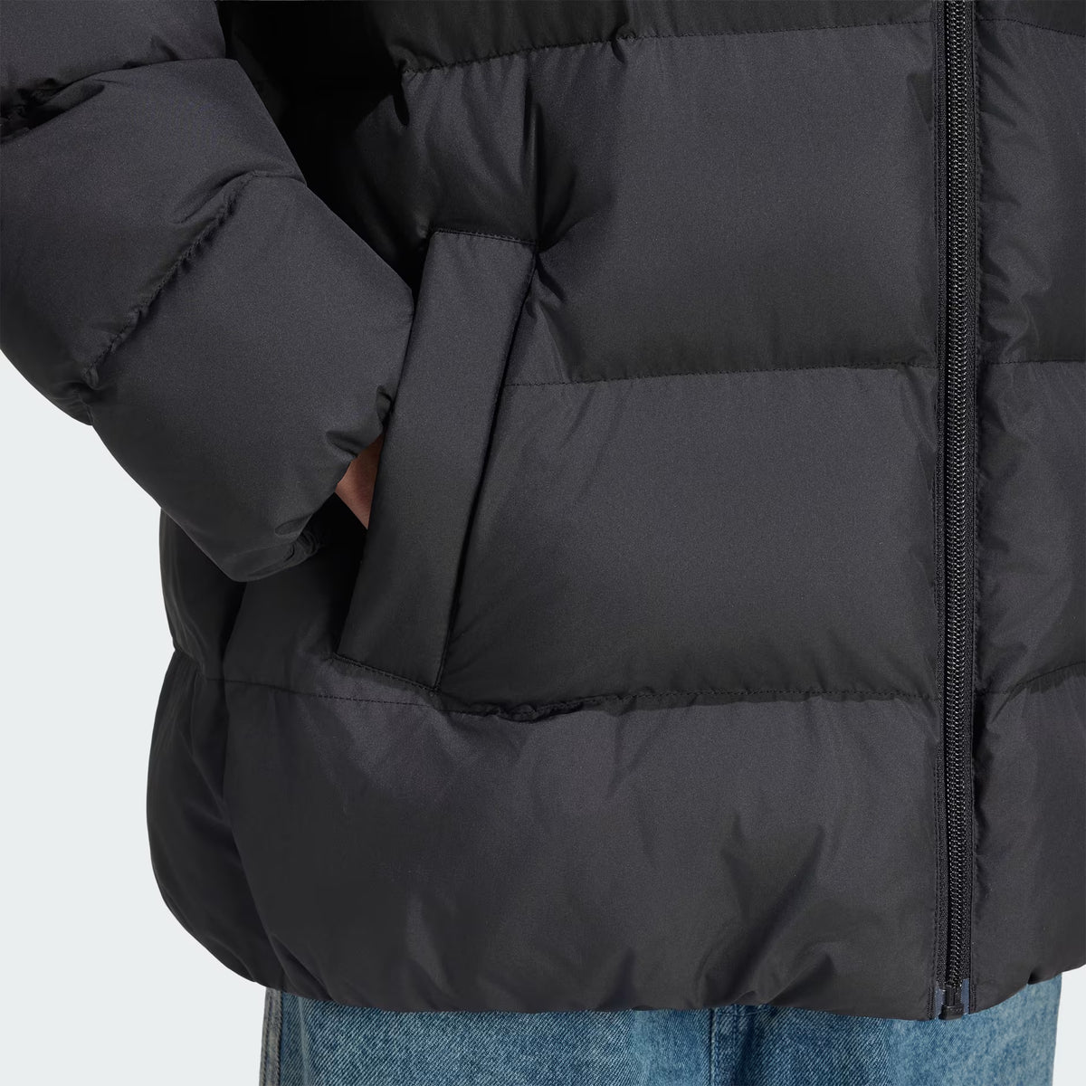 GIUBBOTTO RAGAZZO ADIDAS REGULAR PUFFER – NERO - foto 8