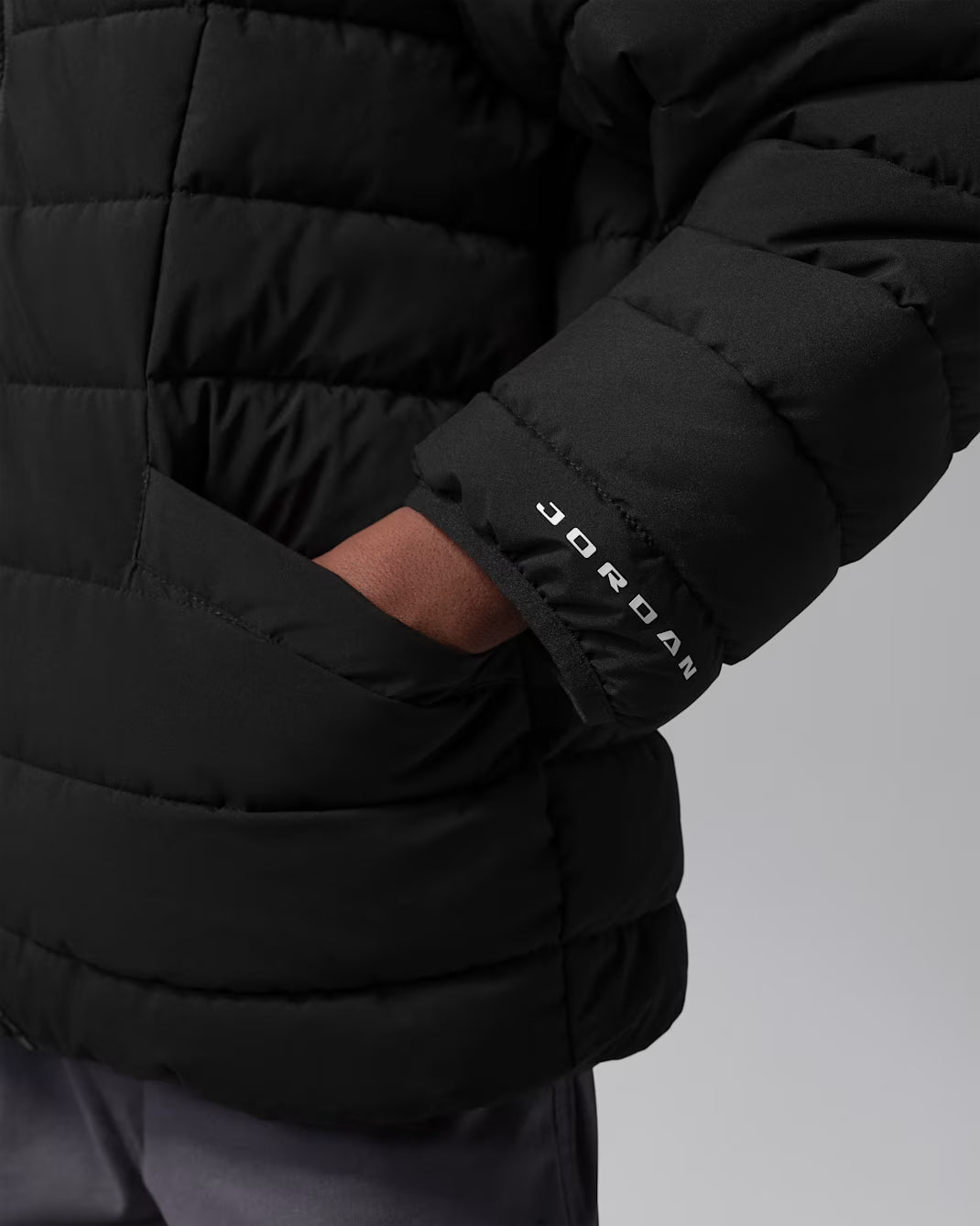 GIUBBOTTO RAGAZZO JORDAN ACTIVE MIDWEIGHT PUFFER – NERO - foto 6