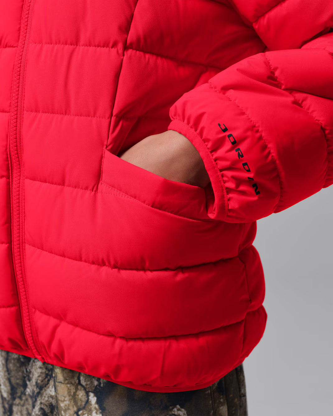 GIUBBOTTO RAGAZZO JORDAN ACTIVE MIDWEIGHT PUFFER – ROSSO - foto 7