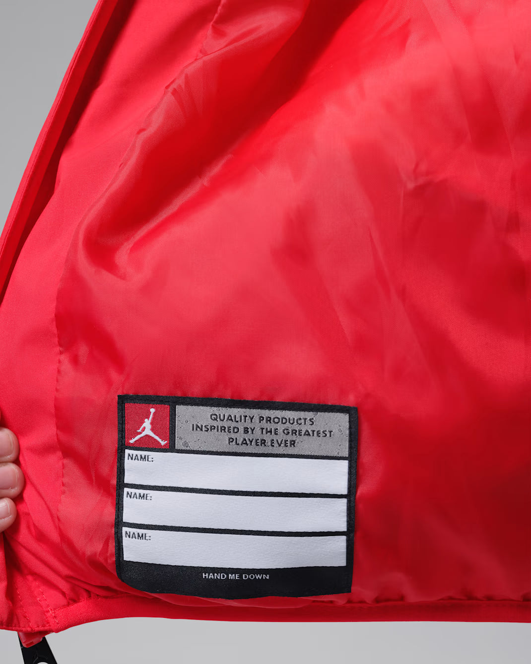GIUBBOTTO RAGAZZO JORDAN ACTIVE MIDWEIGHT PUFFER – ROSSO - foto 8