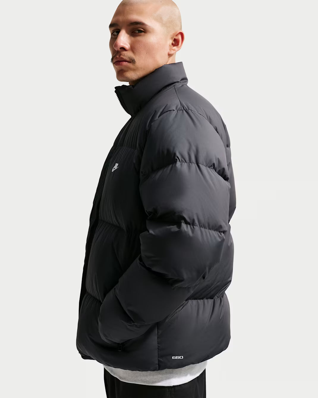 GIUBBOTTO UOMO NIKE SPORTSWEAR CLUB THERMA-FIT – NERO - foto 2