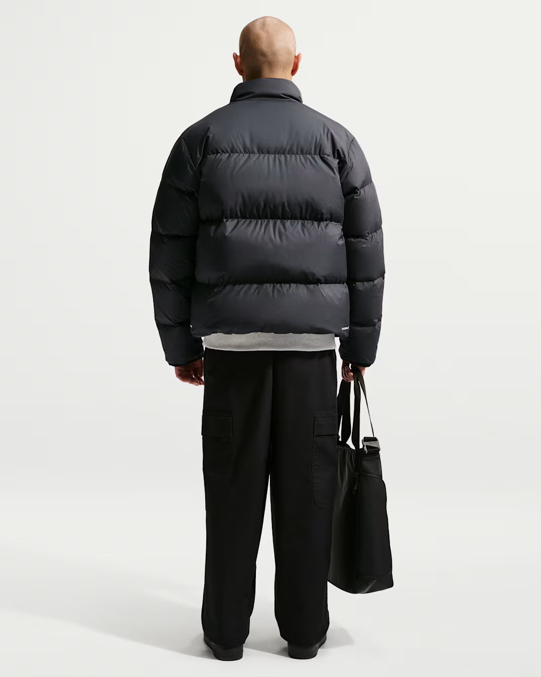 GIUBBOTTO UOMO NIKE SPORTSWEAR CLUB THERMA-FIT – NERO - foto 4