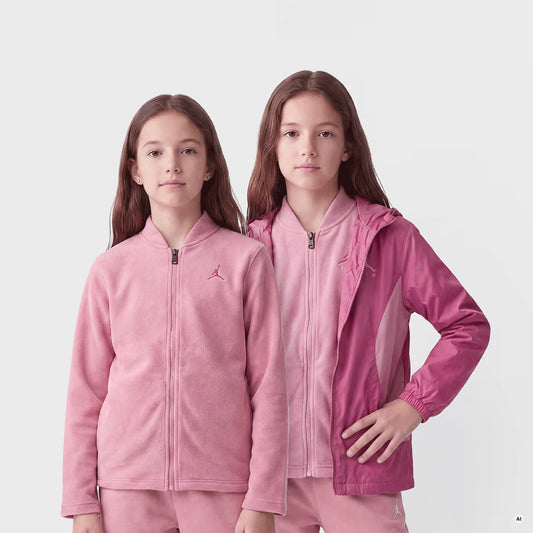 GIACCA RAGAZZA JORDAN 3-IN-1 SYSTEM JACKET – ROSA SCURO