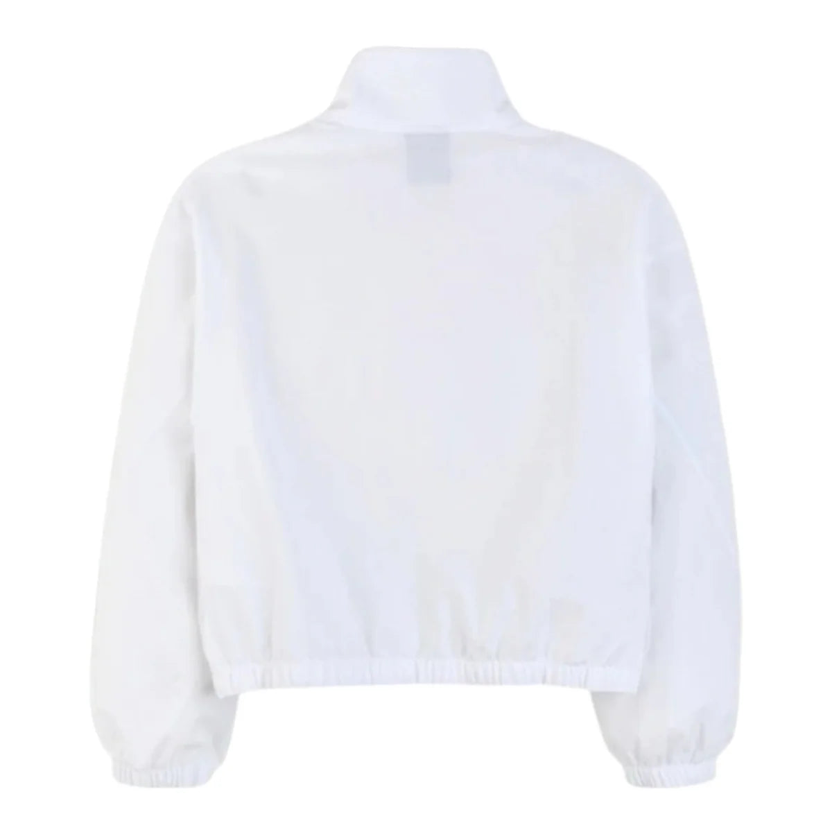 GIACCA RAGAZZA JORDAN WINDBREAKER CROP ZIP – BIANCO
