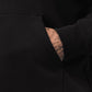 FELPA UOMO JORDAN BIG LOGO CAPPUCCIO – NERO