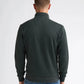 FELPA UOMO CON ZIP INTERA E COLLO ALTO IN COTONE BIOLOGICO PETROL INDUSTRIES – DEEP GREEN