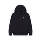 FELPA RAGAZZO JORDAN BROOKLYN CON CAPPUCCIO FLEECE- NERO
