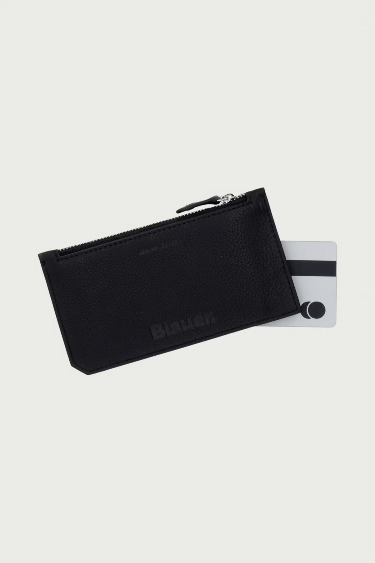 PORTAFOGLIO UOMO BLAUER IN PELLE – NERO