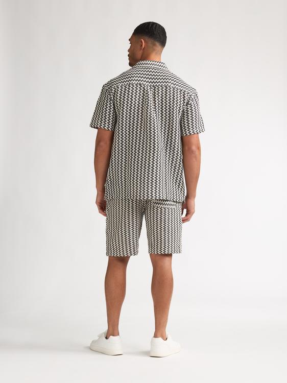 SHORT CHINO STRIPED