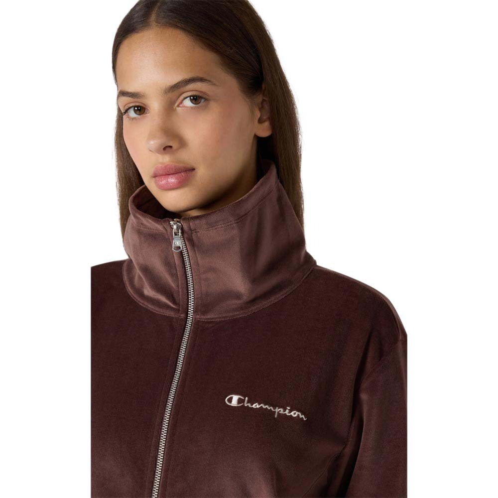 TUTA DONNA CHAMPION SPORTIVA IN CINIGLIA – CIOCCOLATO