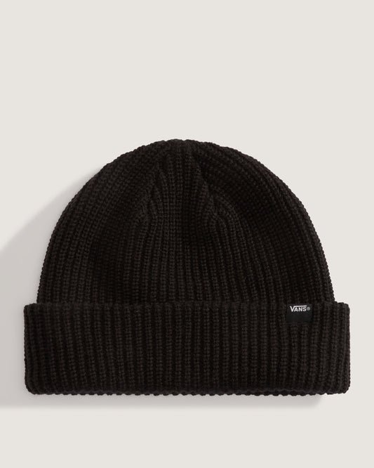 BERRETTO RAGAZZO VANS CORE BASIC CON RISVOLTO – NERO